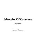 Cover of: Memoirs of Casanova