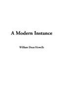 Cover of: A Modern Instance by William Dean Howells