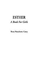 Cover of: Esther by Rosa Nouchette Carey, Rosa Nouchette Carey