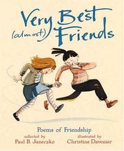Cover of: Very best (almost) friends by collected by Paul B. Janeczko ; illustrated by Christine Davenier.