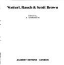 Cover of: Venturi, Rauch and Scott Brown