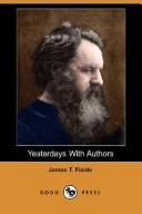 Cover of Yesterdays With Authors