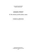 Cover of: Amara West 2: Cemetery And Pottery (Excavation Memoirs)