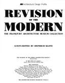 Revision of the Modern by Heinrich Klotz