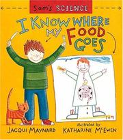 Cover of: I know where my food goes