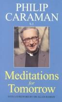 Cover of: Meditations for Tomorrow by Philip Caraman