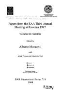 Cover of: Papers from the EAA Third Annual Meeting at Ravenna 1997.