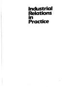 Cover of: Industrial Relations in Practice (Issues in industrial relations)