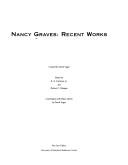 Cover of: Nancy Graves: recent works
