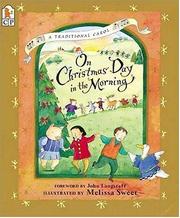 Cover of: On Christmas Day in the Morning by John M. Langstaff