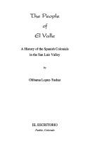 The people of El Valle by Olibama Lopez-Tushar