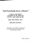 Cover of: And Somebody Gives a Damn