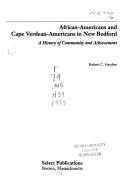Cover of African Americans and Cape Verdean-Americans in New Bedford