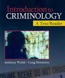 Cover of: Introduction to Criminology: A Text/Reader