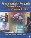 Cover of: Fundamentals of Research in Criminology and Criminal Justice
