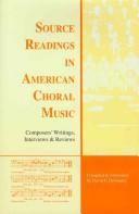 Source Readings in American Choral Music by David P. DeVenney