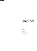 Cover of: Gensler Architecture by Anthony Iannacci