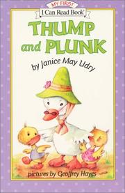 Cover of: Thump and Plunk (My First I Can Read)