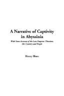Cover of: A Narrative of Captivity in Abyssinia | Henry Blanc