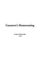 Cover of: Casanova's Homecoming by Arthur Schnitzler, Arthur Schnitzler