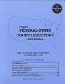 Cover of: Want's Federal-State Court Directory 2002 (Wants Federal State Court Directory)