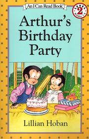 Cover of: Arthur's Birthday Party (I Can Read Book 2) by Lillian Hoban