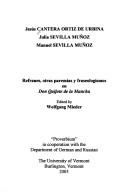 Cover of: Refranes, otras paremias y fraseologismos en Don Quijote de la Manch 17 by Jesús Cantera Ortiz de Urbina, Julia Sevilla Muñoz, Manuel Sevilla Muñoz