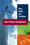 Cover of: Lean, Rapid, and Profitable New Product Development