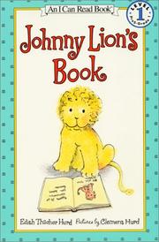 Cover of: Johnny Lion's book by Jean Little
