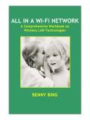 Cover of: All in a Wi-Fi Network: A Comprehensive Workbook on Wireless LAN Technologies