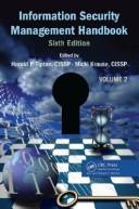 Cover of: Information Security Management Handbook, Sixth Edition, Volume 2 by Harold F. Tipton, Micki Krause