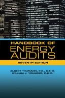 Cover of: Handbook of Energy Audits by Albert Thumann, William J. Younger