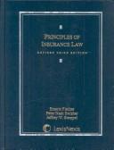 Cover of: Principles of Insurance Law (Cases and Materials Series)