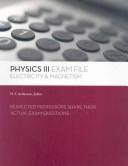 Cover of: Physics III Exam File by M. Anderson