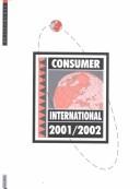 Cover of: Consumer International 2001/2002 (Consumer International) by Euromonitor PLC
