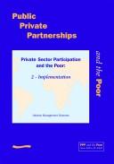 Public Private Partnerships and the Poor by M. Sohail
