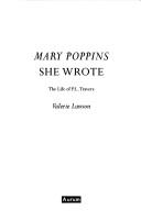 Cover of: Mary Poppins She Wrote by Valerie Lawson