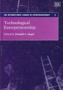 Cover of: Technological Entrepreneurship (International Library of Entrepreneurship)