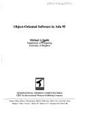 Cover of: Object-Oriented Software in Ada 95