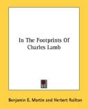 Cover of: In The Footprints Of Charles Lamb