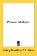 Cover of: Pastoral Medicine by Ludwig Ruland