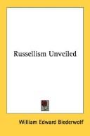 Cover of: Russellism Unveiled