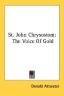 St. John Chrysostom by Attwater, Donald