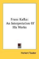 Cover of: Franz Kafka | Herbert Tauber