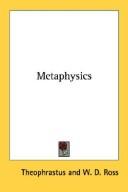 Cover of: Metaphysics by Paracelsus