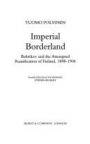 Cover of: Imperial Borderland