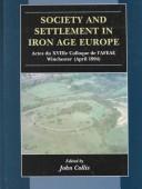 Cover of: Society and settlement in iron age Europe = by Association française pour l'étude de l'âge du fer. Colloque