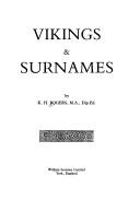 Cover of: Vikings and Surnames