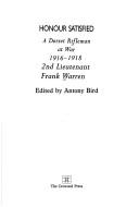 Honour satisfied by Frank Warren