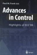 Cover of: Advances in Control by Germany) European Control Conference 1999 (Karlsruhe, Paul M. Frank